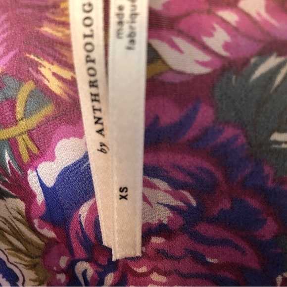 Anthropologie Nikole Maxi Shirtdress in Purple Motif - Picture 5 of 9